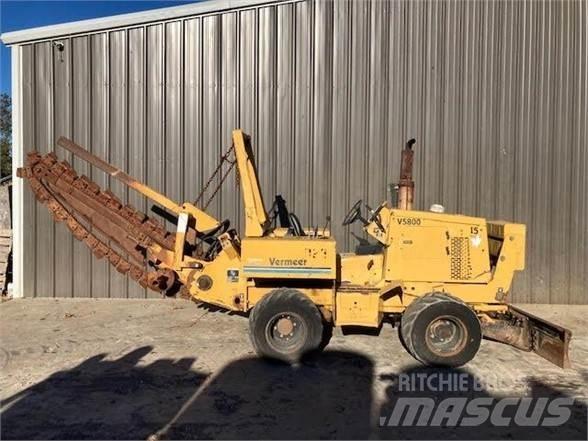Vermeer V5800 Канавокопачі