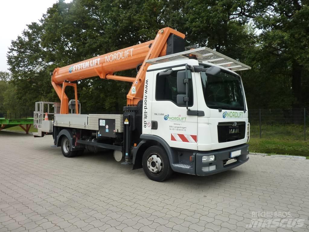 Ruthmann T 330 Автовишки на базі вантажівки
