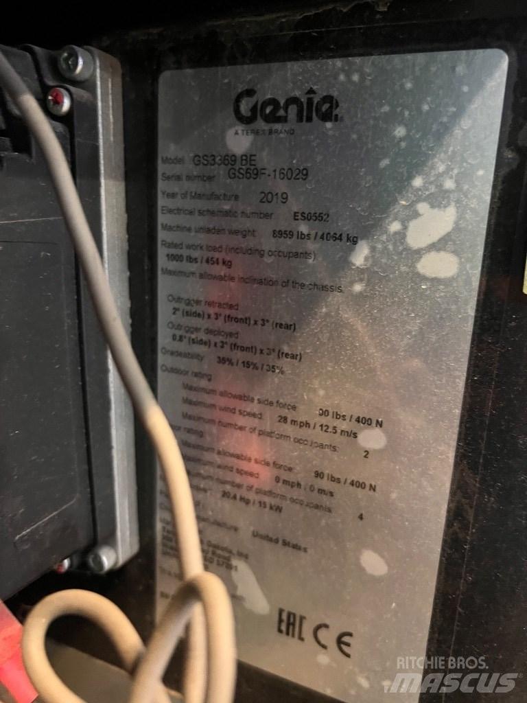 Genie GS 3369 BE Підйомники-ножиці