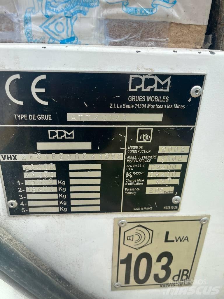 Terex PPM ATT 400/3 автокрани