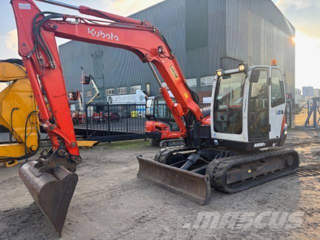 Kubota KX 080-3 Середні екскаватори 7т. - 12т.