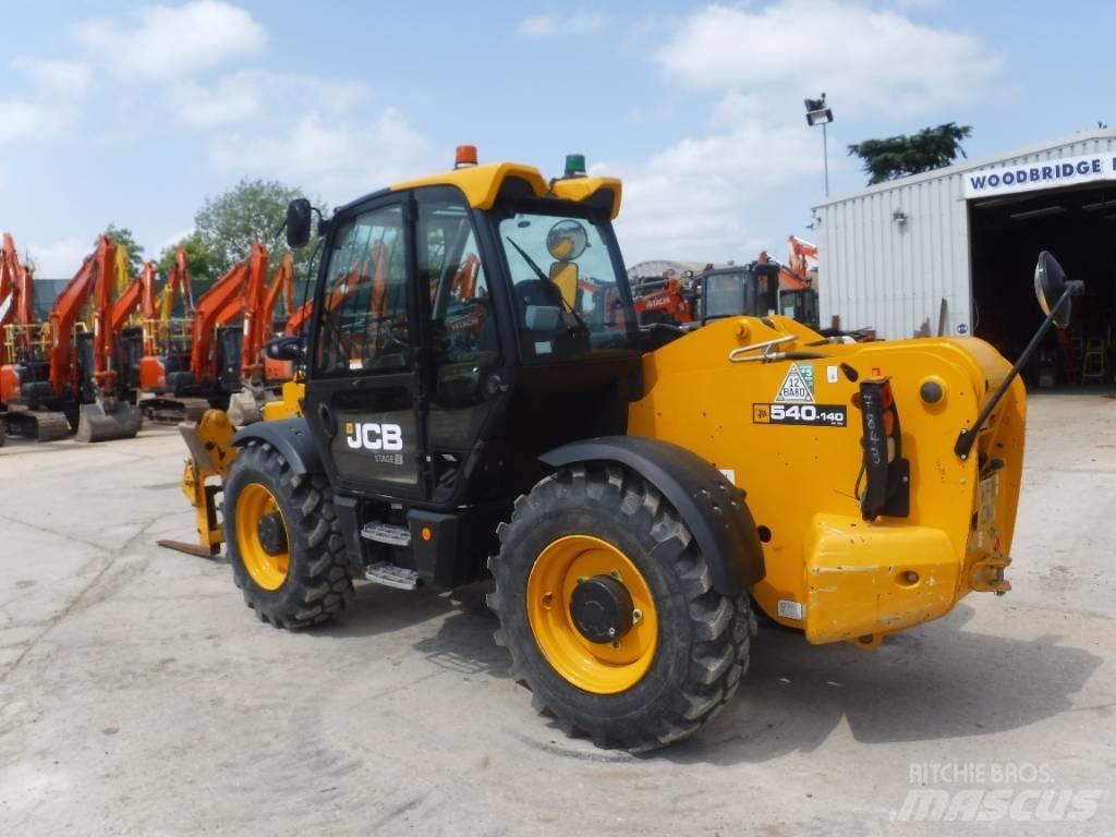 JCB 540-140 HI VIZ Телескопічні навантажувачі