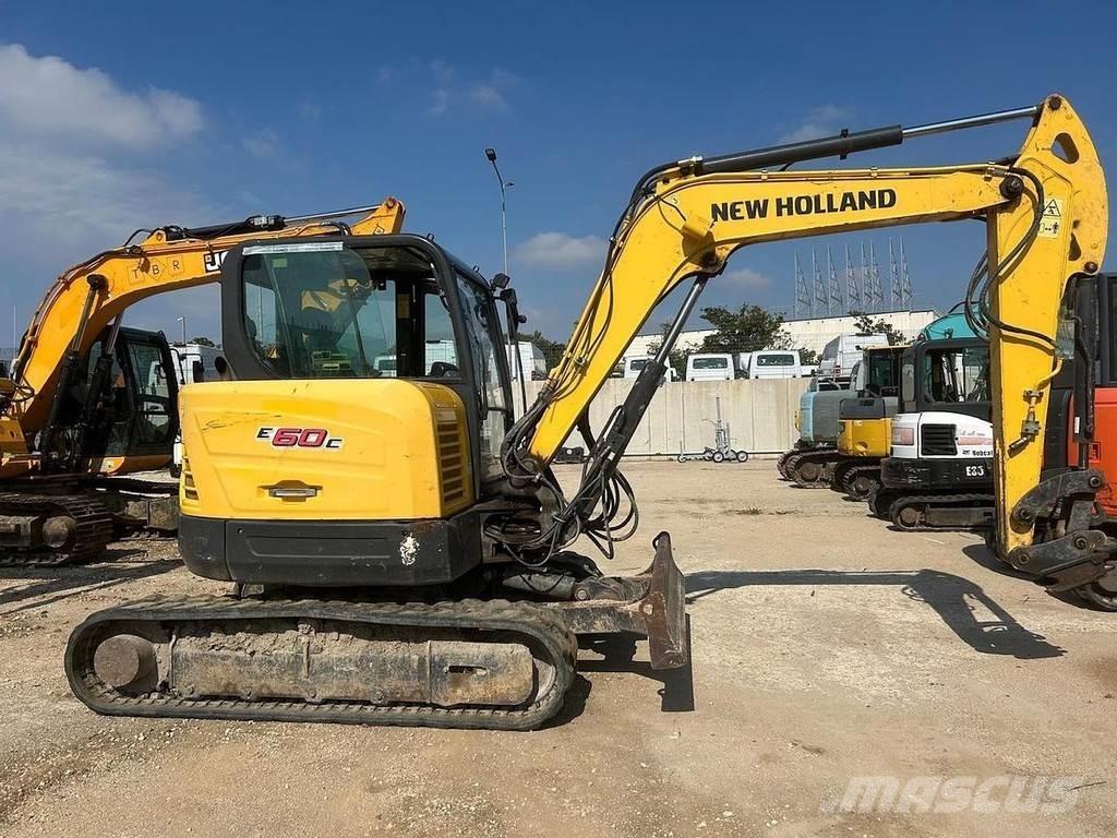 New Holland E60C Міні-екскаватори < 7т