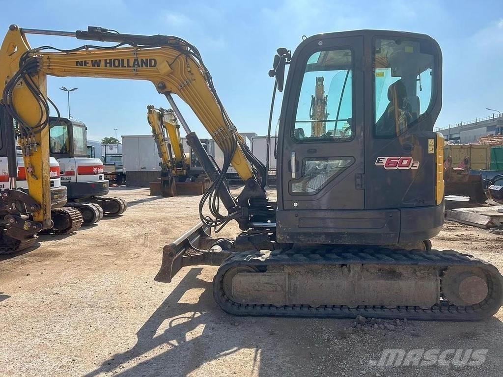 New Holland E60C Міні-екскаватори < 7т