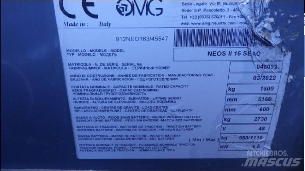 OMG NEOS II 16 SAEC Електронавантажувачі