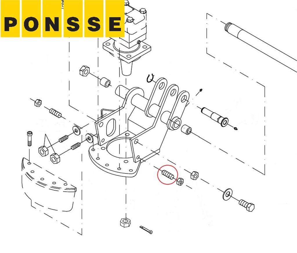 Ponsse 0006853 Транспортерні крани