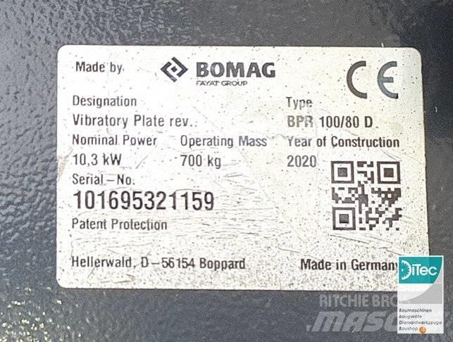 Bomag BPR 100/80 D Віброплити та вібротрамбовки