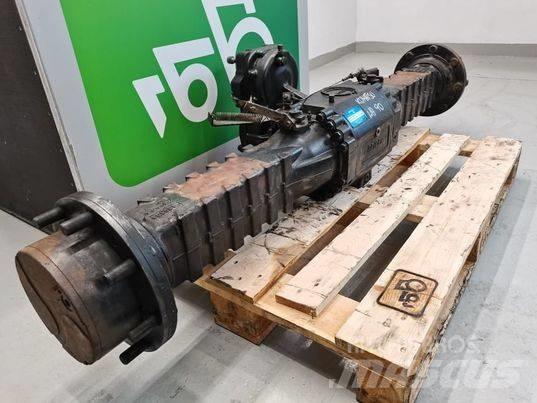 Komatsu WA 90 bridge Осі