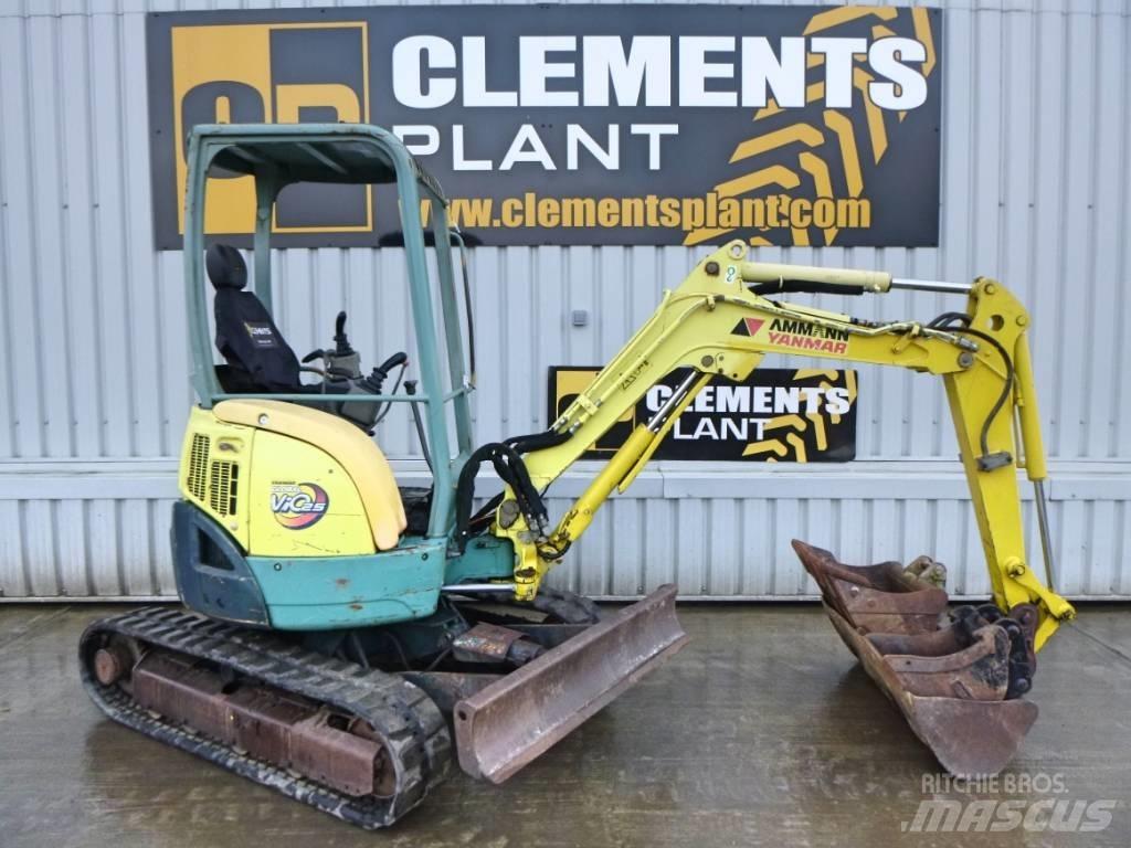 Yanmar Vio25 Міні-екскаватори < 7т