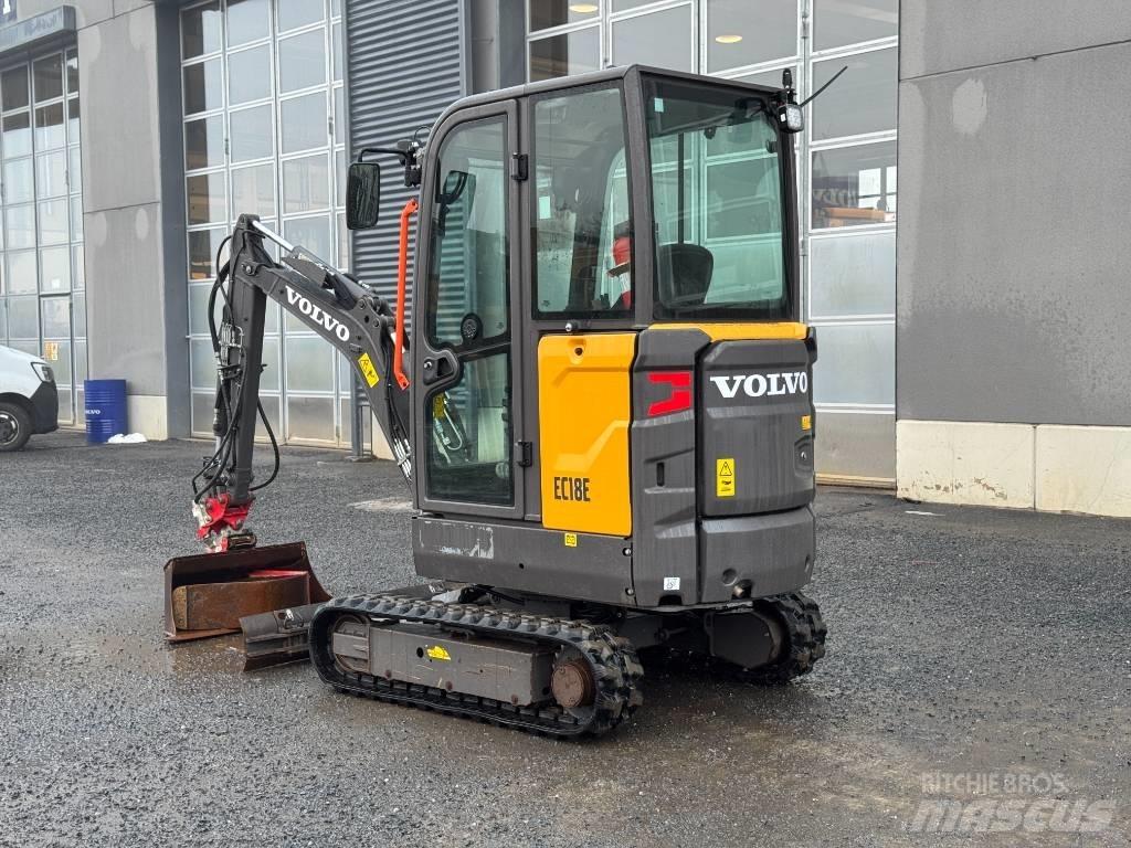 Volvo EC 18 E Міні-екскаватори < 7т