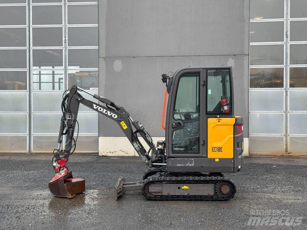 Volvo EC 18 E Міні-екскаватори < 7т