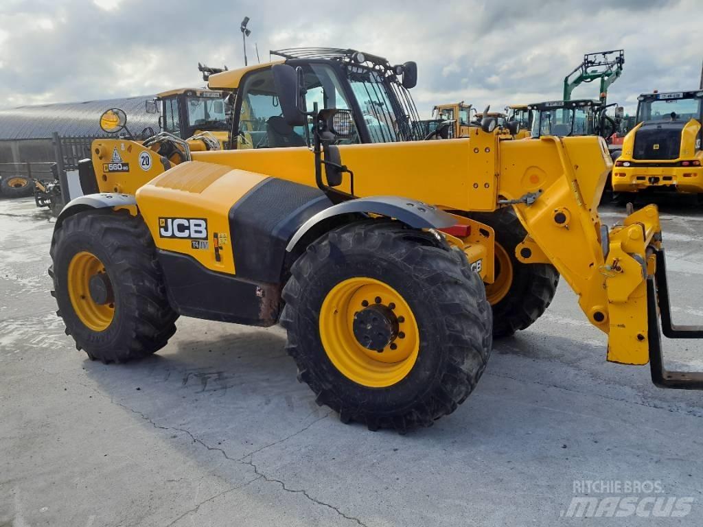 JCB 560-80 Телескопічні навантажувачі