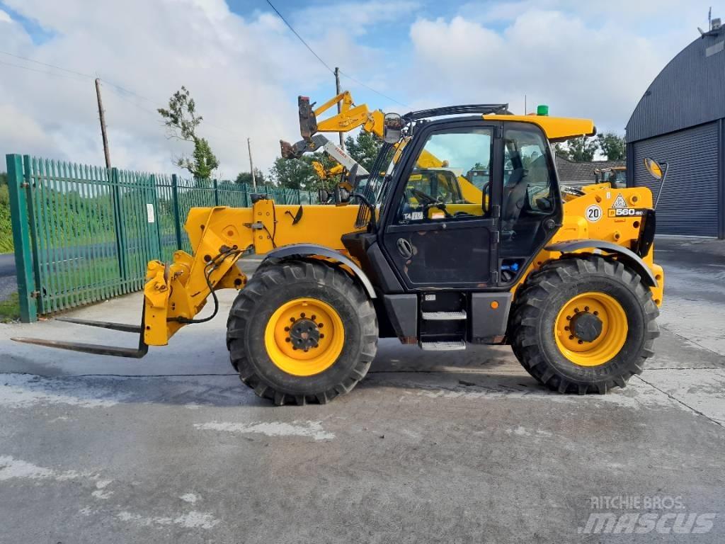 JCB 560-80 Телескопічні навантажувачі