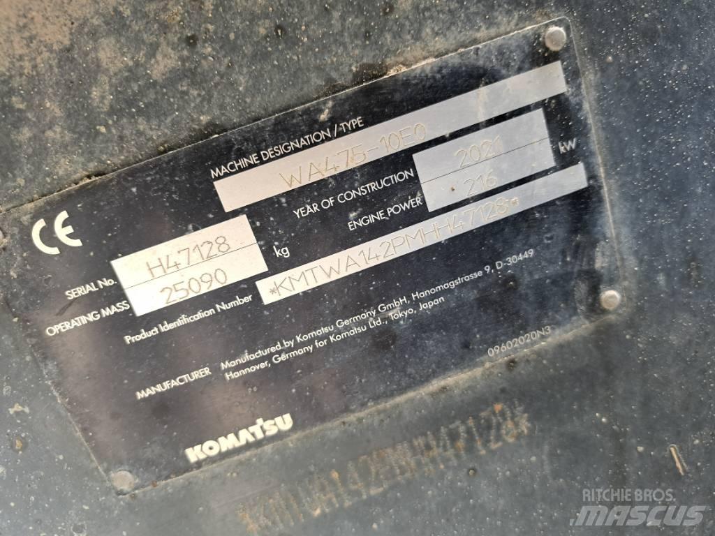 Komatsu WA475-10E0 Фронтальні навантажувачі