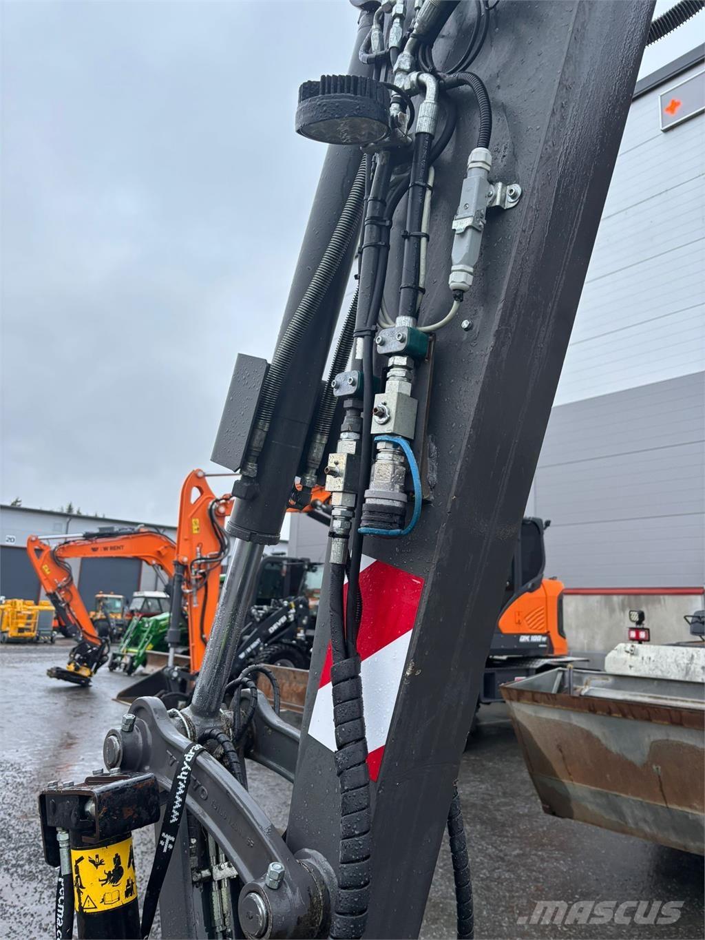 Volvo ecr58d Міні-екскаватори < 7т