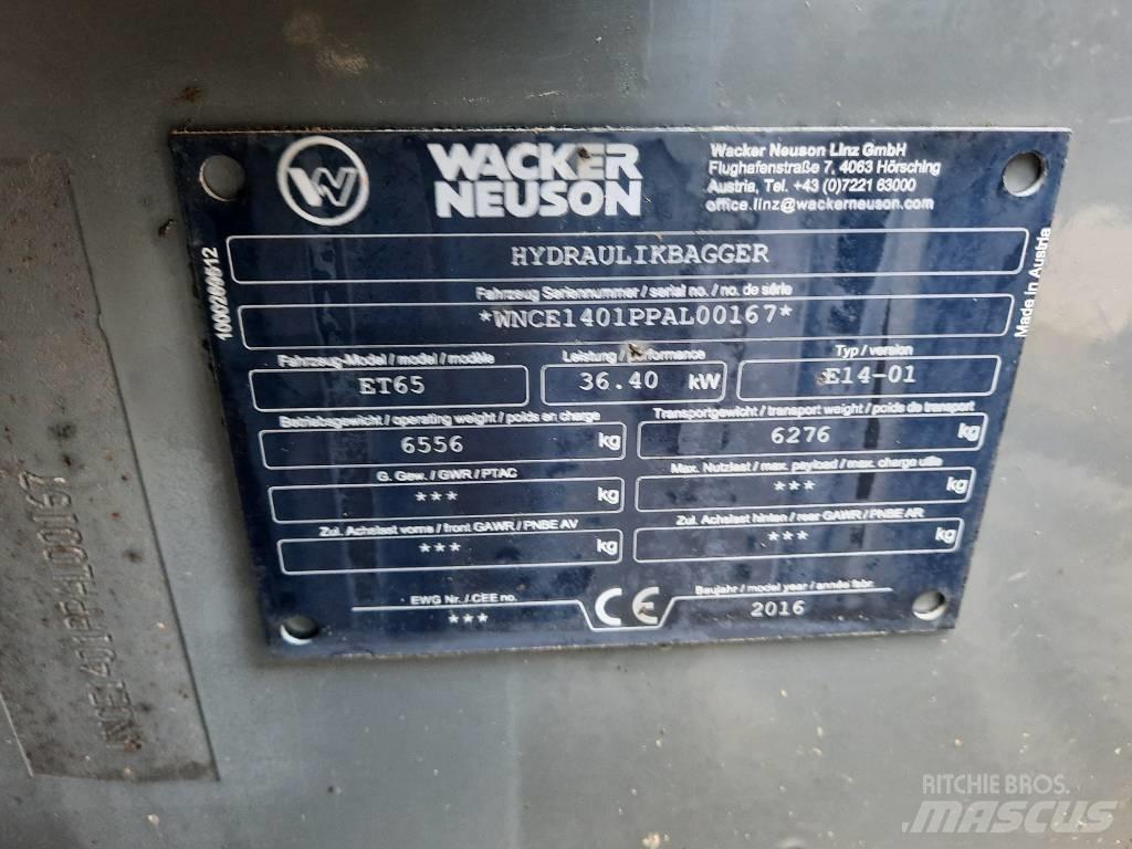 Wacker Neuson ET 65 Міні-екскаватори < 7т