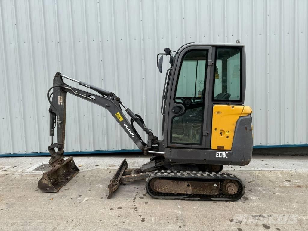 Volvo EC 18 C Міні-екскаватори < 7т