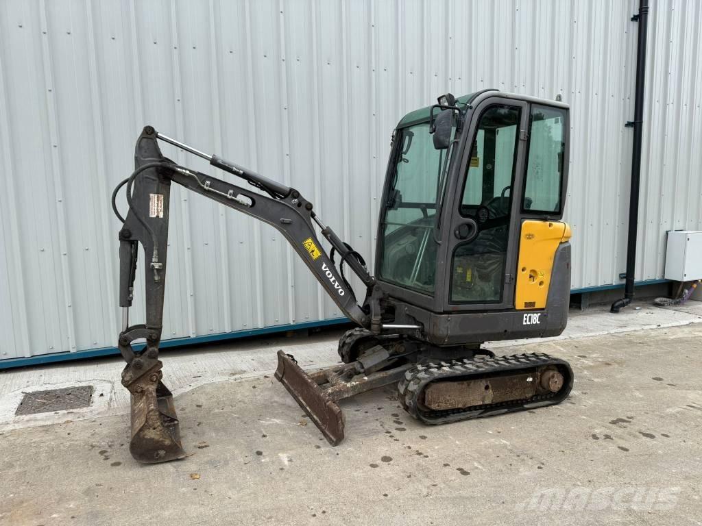 Volvo EC 18 C Міні-екскаватори < 7т