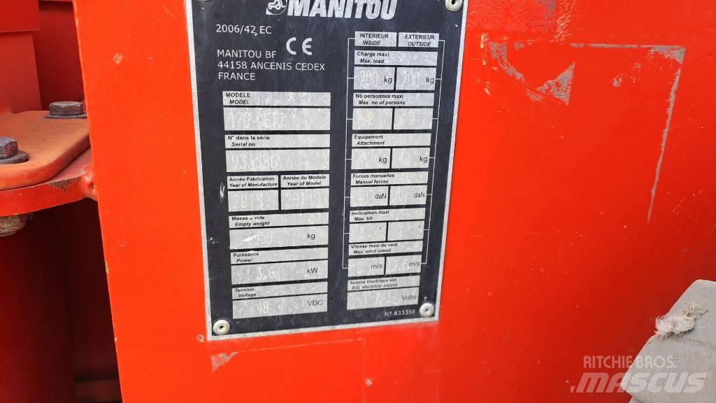 Manitou 170AETJ-L Колінчаті підйомники