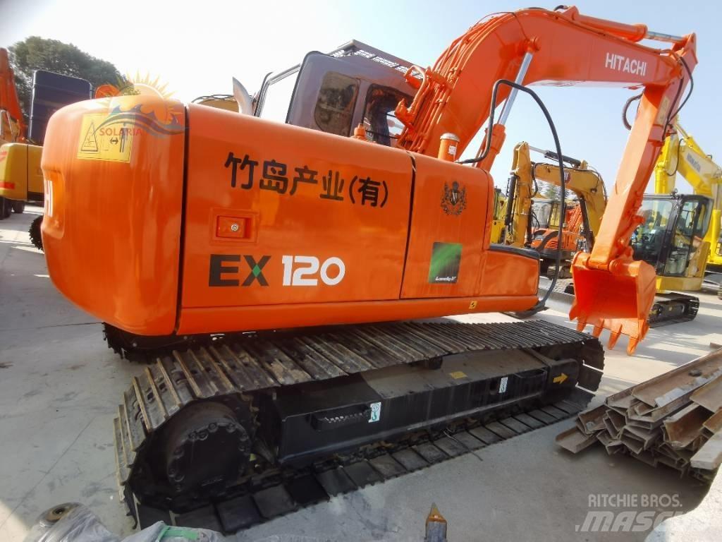 Hitachi EX 120 Гусеничні екскаватори