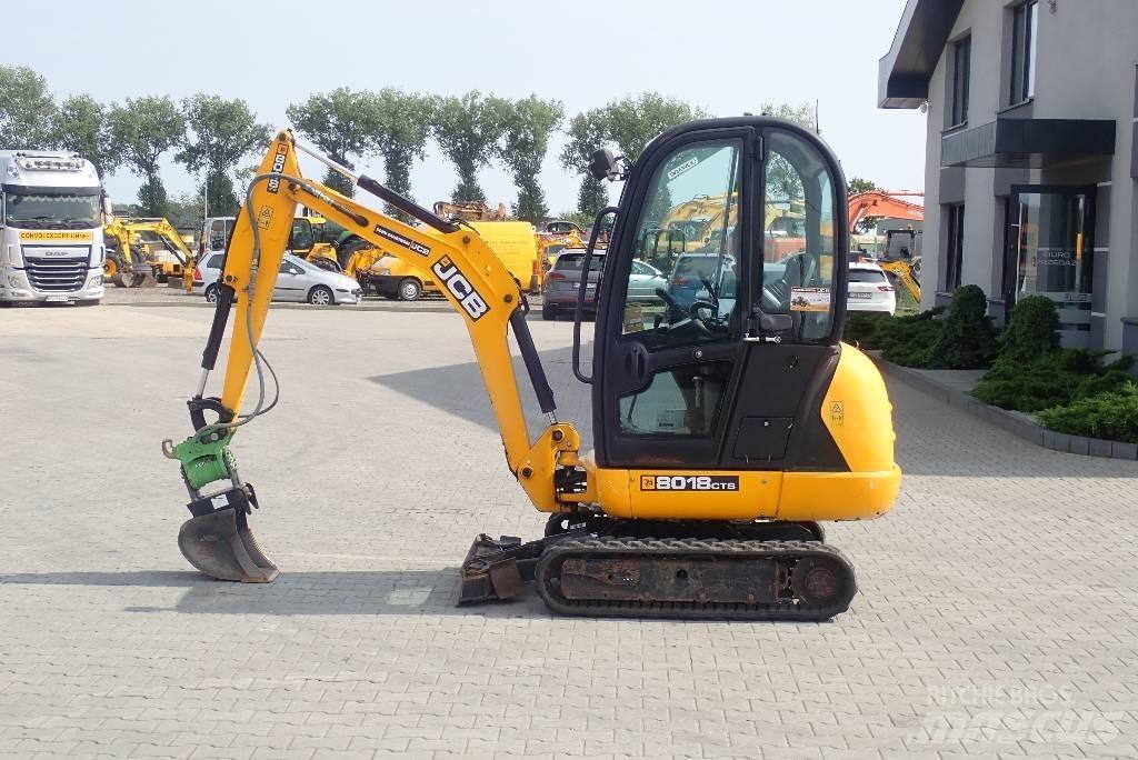 JCB 8018 CTS Міні-екскаватори < 7т