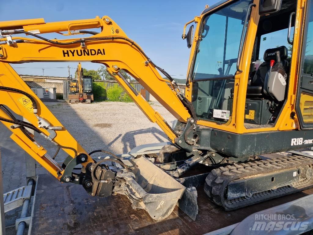 Hyundai R18-9AK Міні-екскаватори < 7т