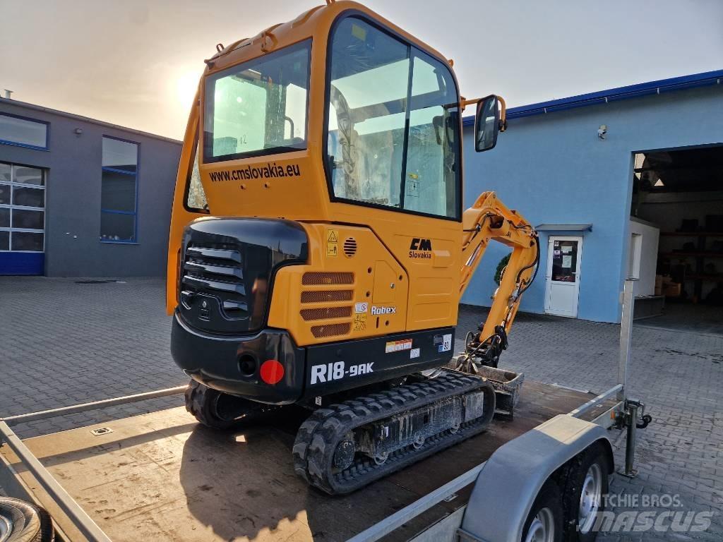 Hyundai R18-9AK Міні-екскаватори < 7т