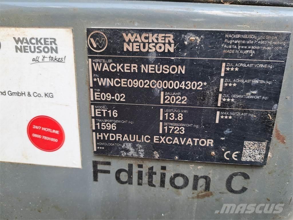 Wacker Neuson ET16 Гусеничні екскаватори