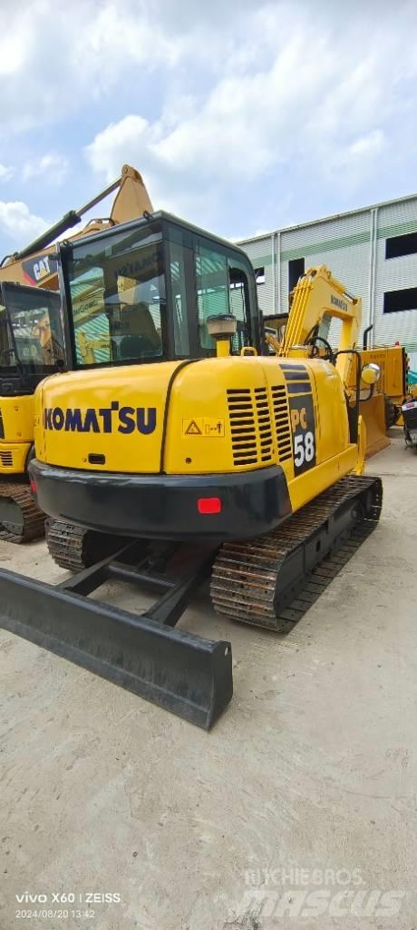 Komatsu PC 58 Міні-екскаватори < 7т