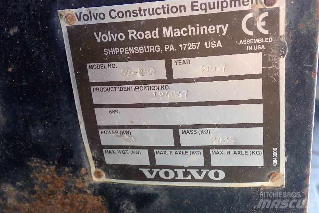 Volvo SD 25 D Грунтові котки