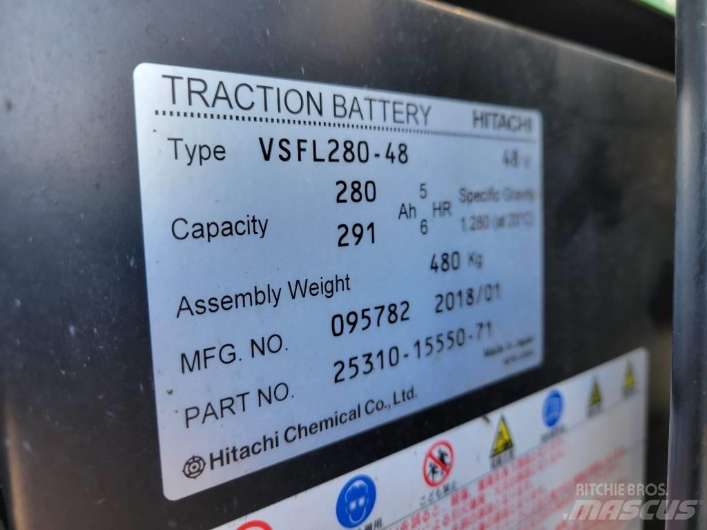Toyota 8FBRS15 Електронавантажувачі