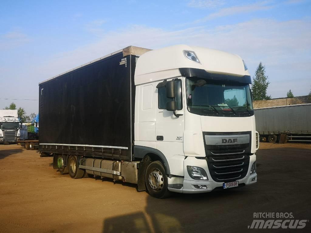 DAF XF 480 6x2 Jumbo Тентовані вантажівки