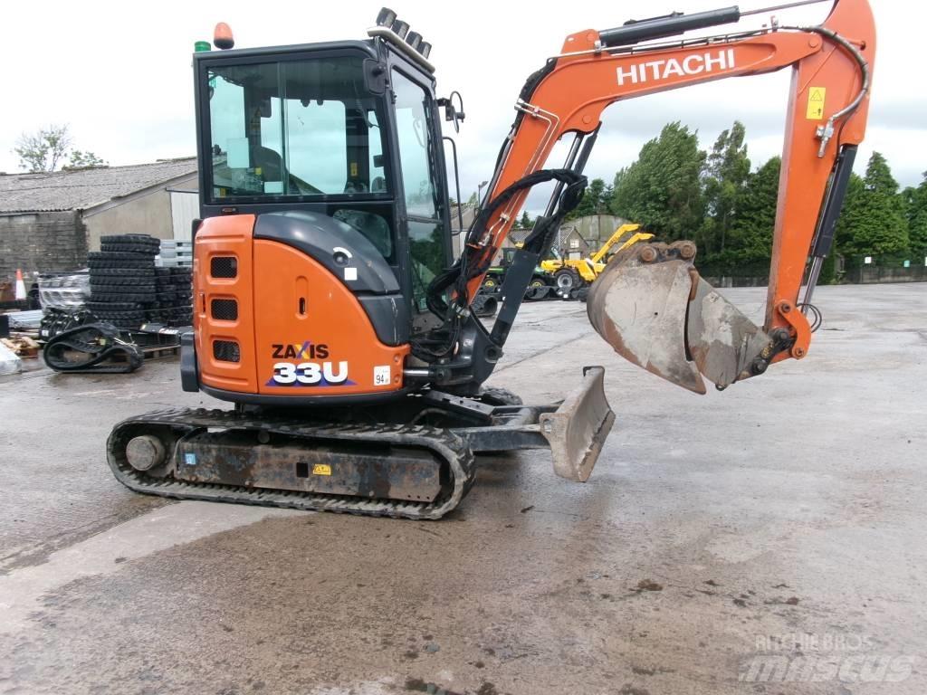Hitachi Zaxis 33U-6 Міні-екскаватори < 7т