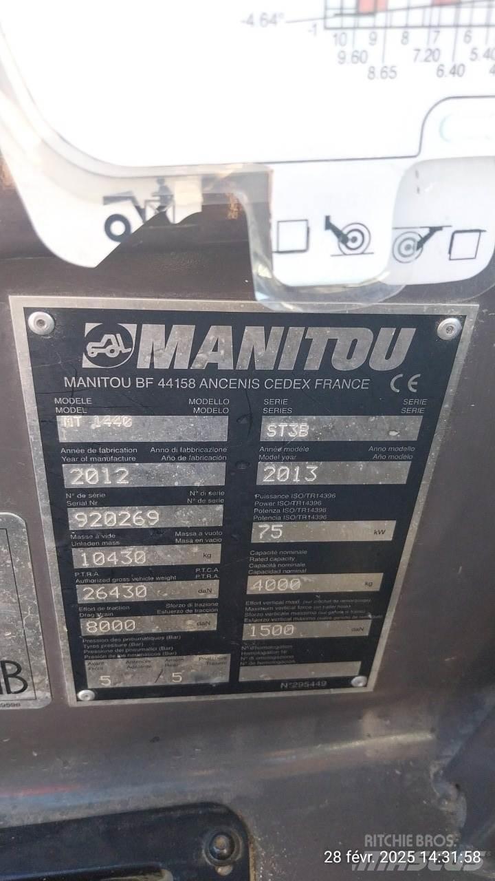 Manitou MT1440 Телескопічні навантажувачі