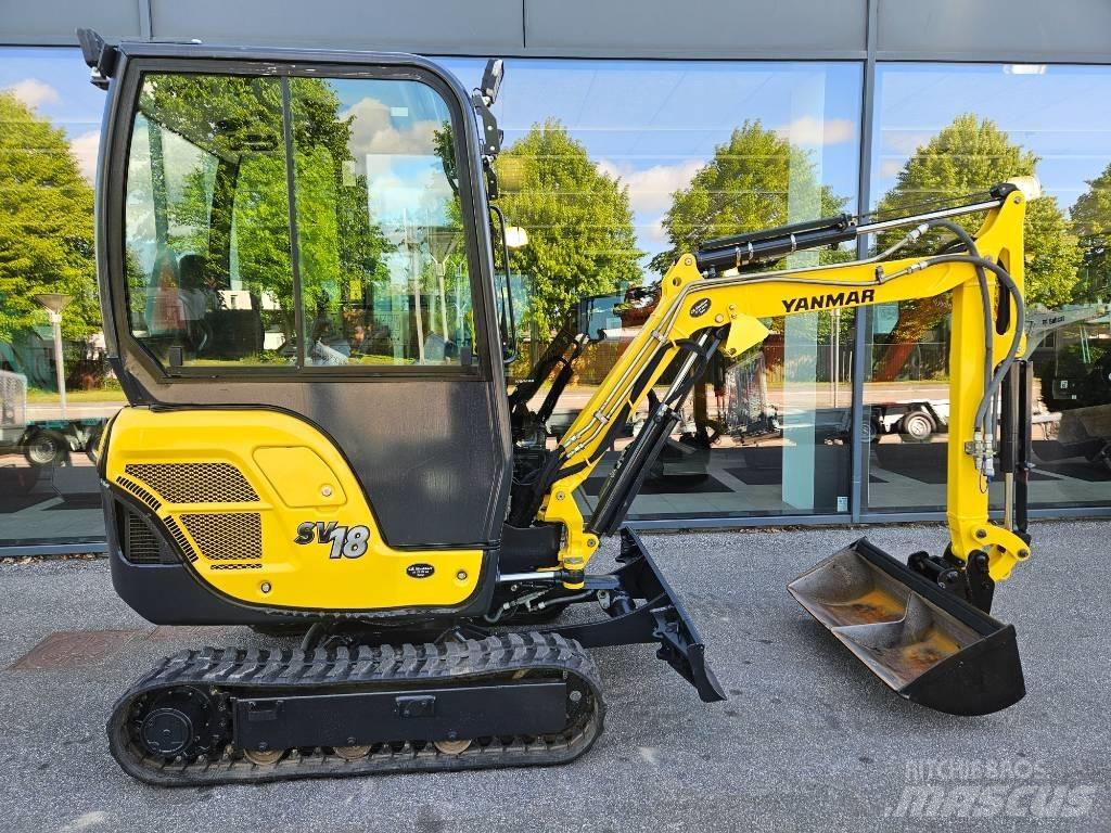 Yanmar SV 18 Міні-екскаватори < 7т