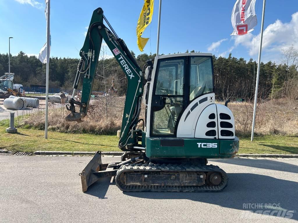 Terex TC 35 Міні-екскаватори < 7т
