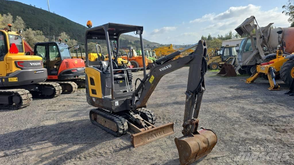 Volvo EC 18 Міні-екскаватори < 7т