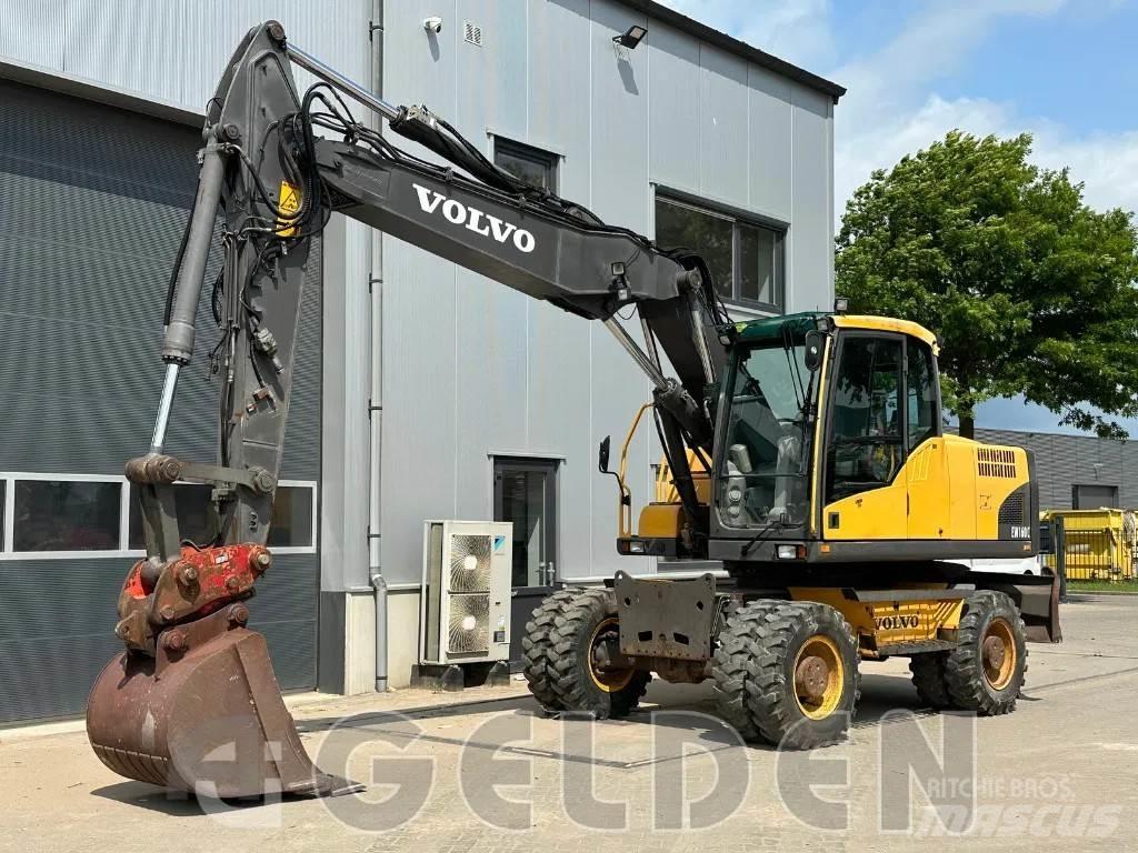 Volvo EW160C Колісні екскаватори