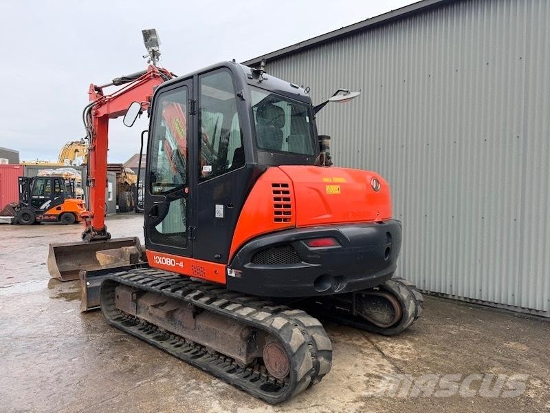 Kubota KX 080-4 Середні екскаватори 7т. - 12т.