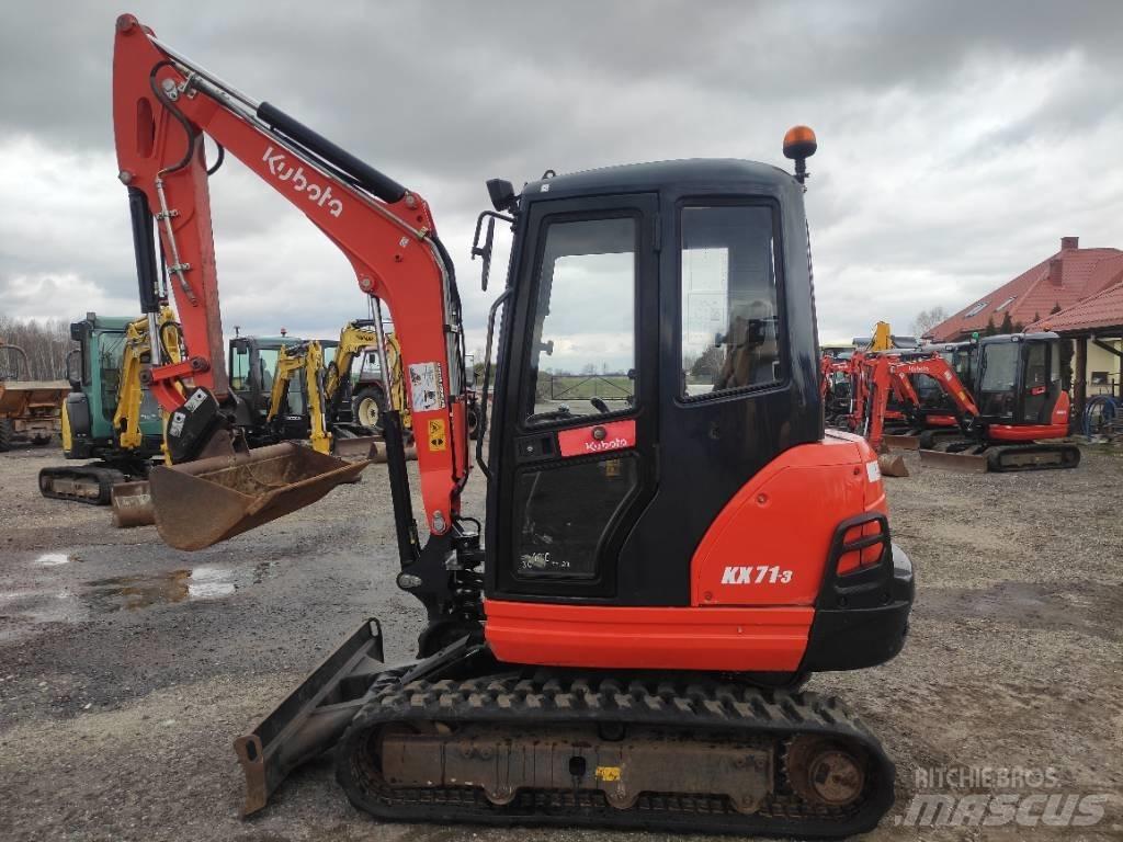 Kubota KX 71-3 Міні-екскаватори < 7т