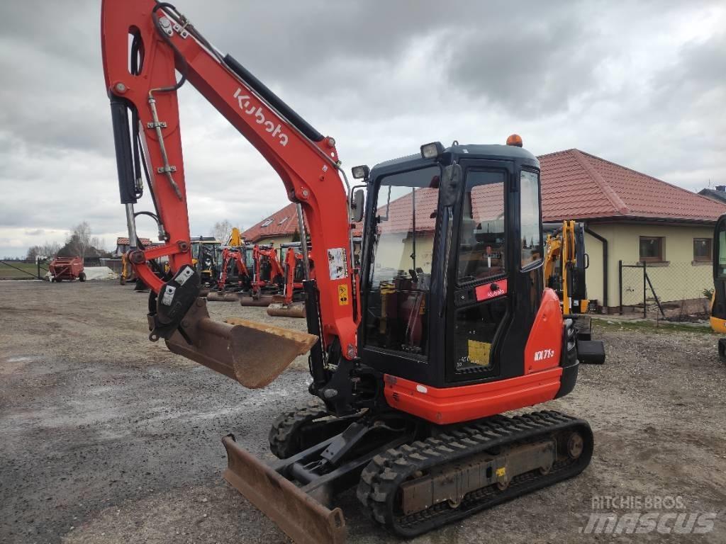 Kubota KX 71-3 Міні-екскаватори < 7т