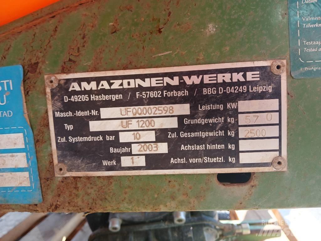 Amazone UF 1200 15m Навісні обприскувачі