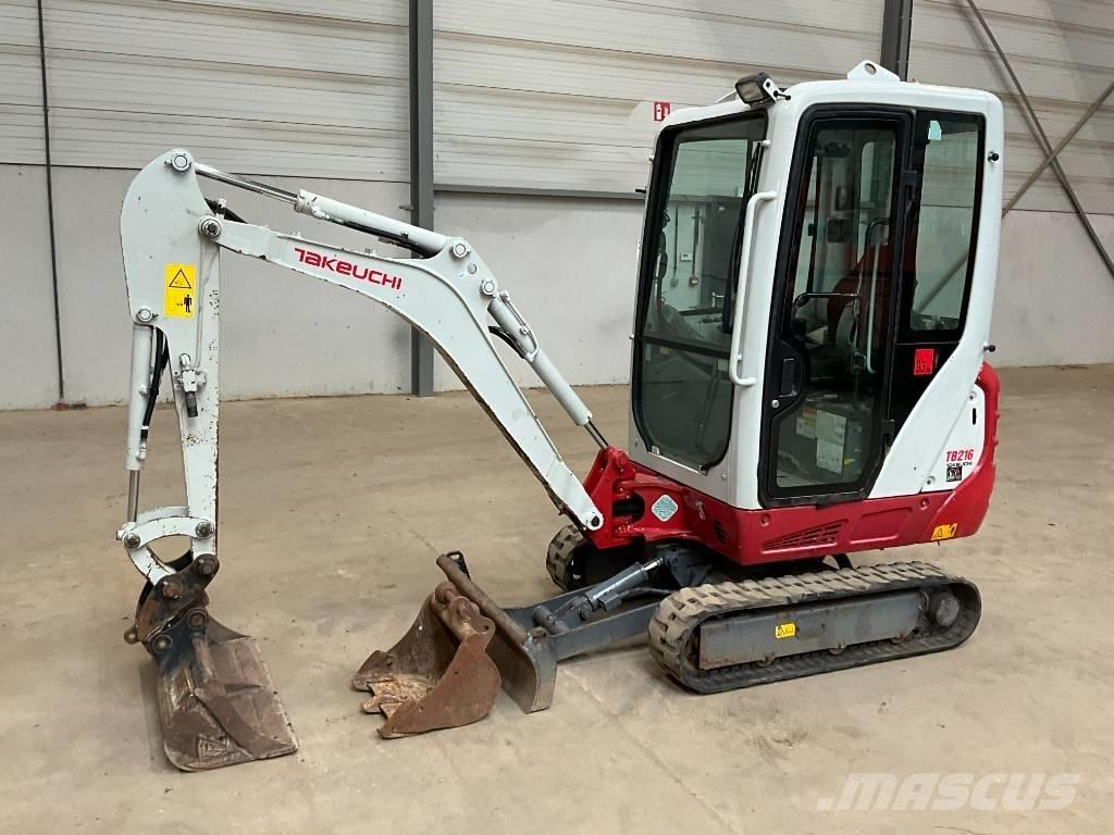 Takeuchi TB 216 Міні-екскаватори < 7т