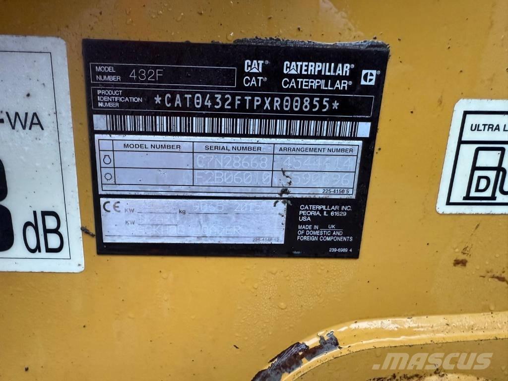 CAT 432 F Екскаватори-навантажувачі