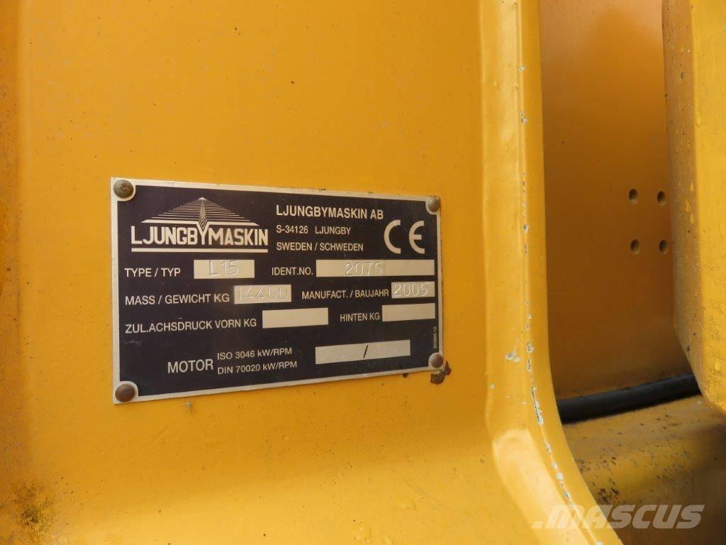 Ljungby L 15 Фронтальні навантажувачі