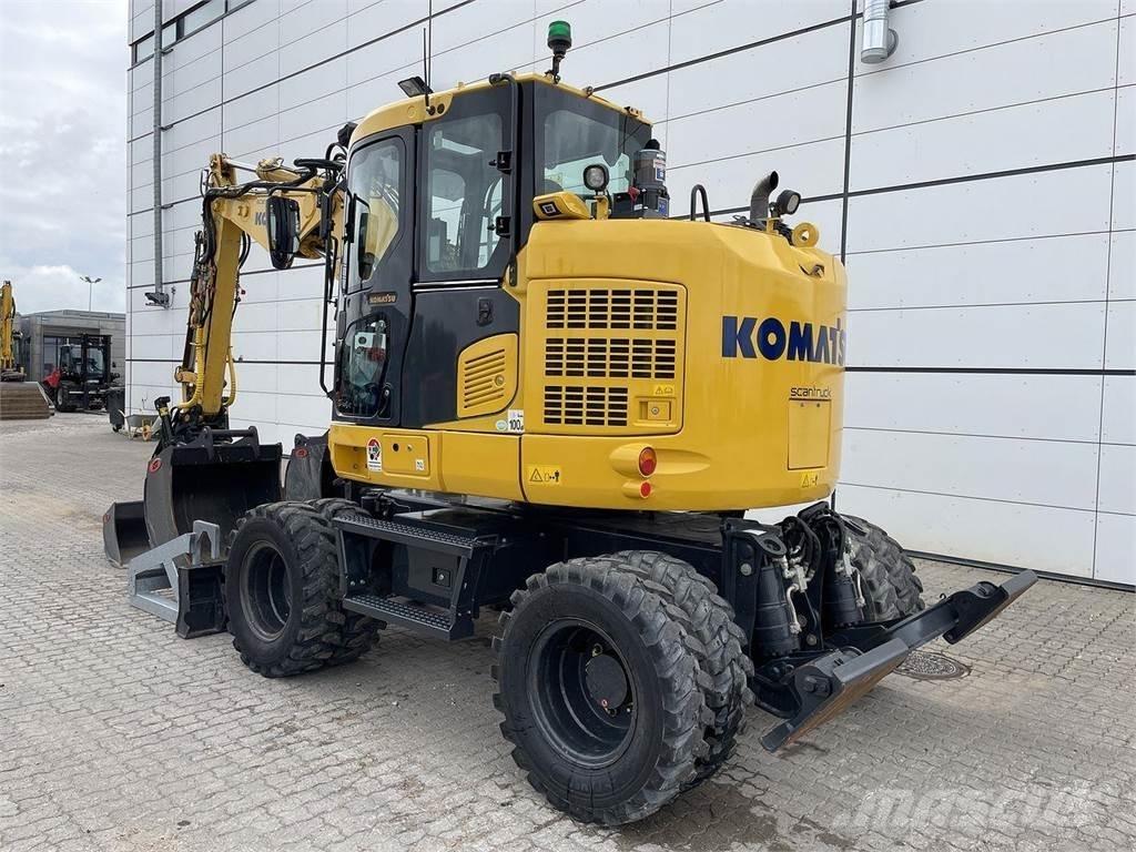 Komatsu PW118MR-11 Колісні екскаватори