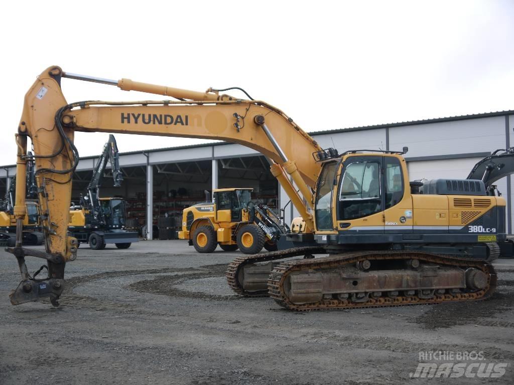 Hyundai R 380 LC-9 Гусеничні екскаватори