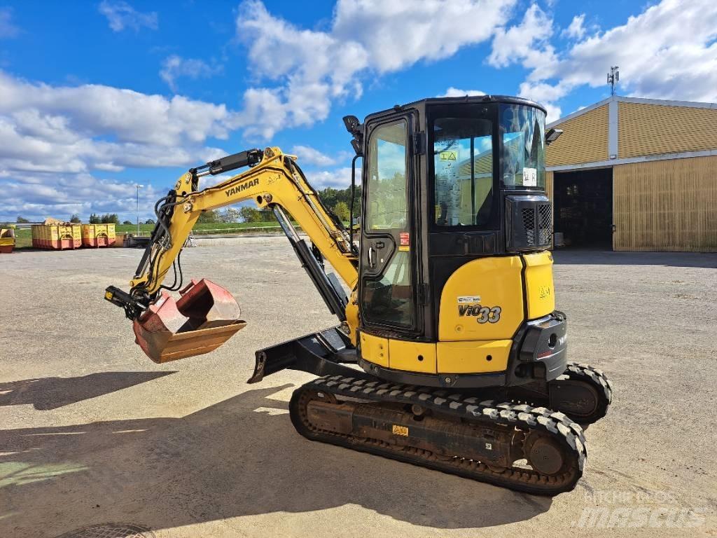 Yanmar Vio 33 Міні-екскаватори < 7т