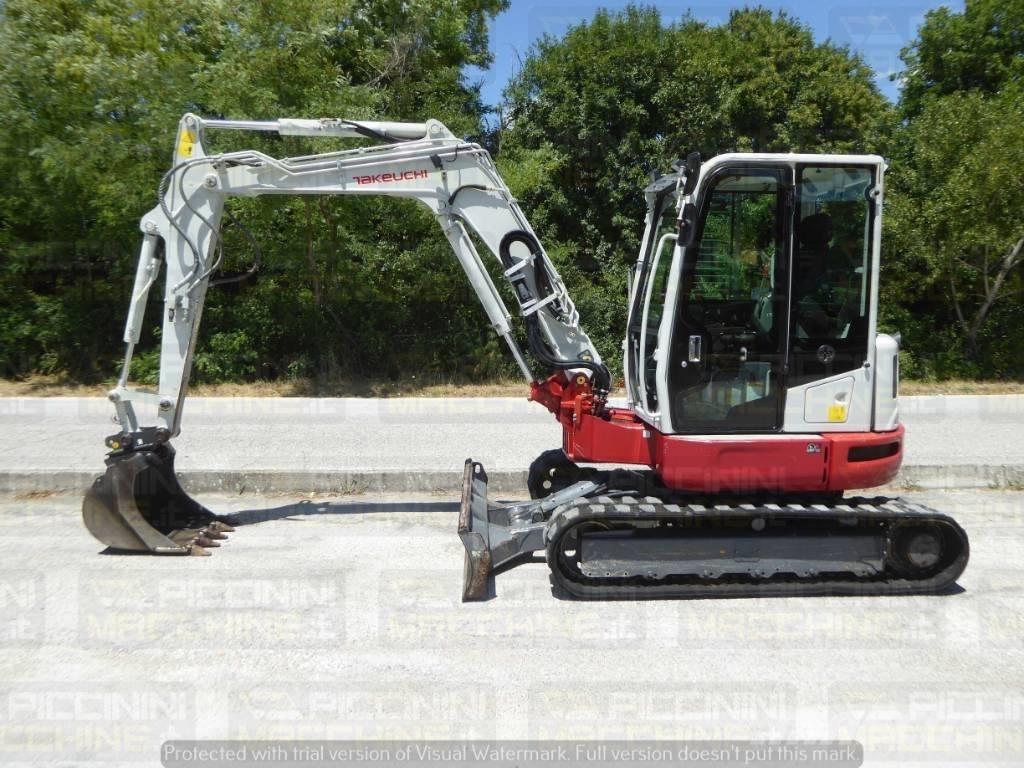 Takeuchi TB257FR Міні-екскаватори < 7т