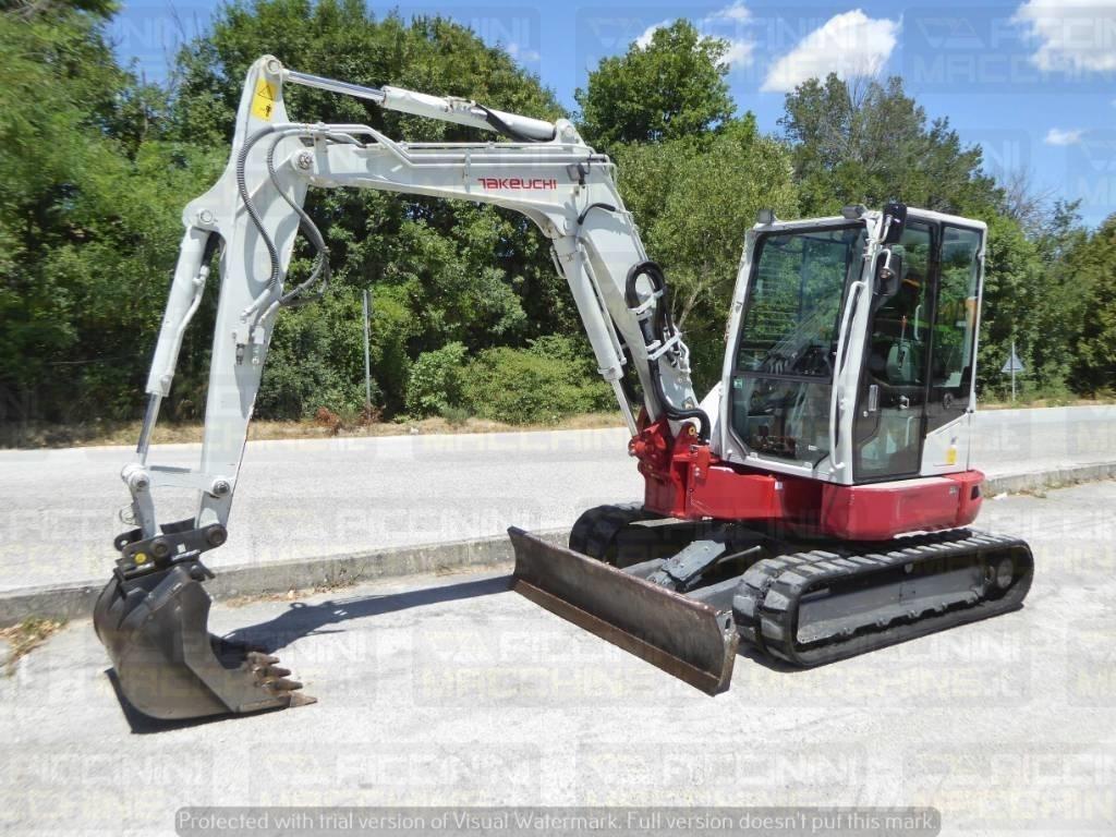Takeuchi TB257FR Міні-екскаватори < 7т